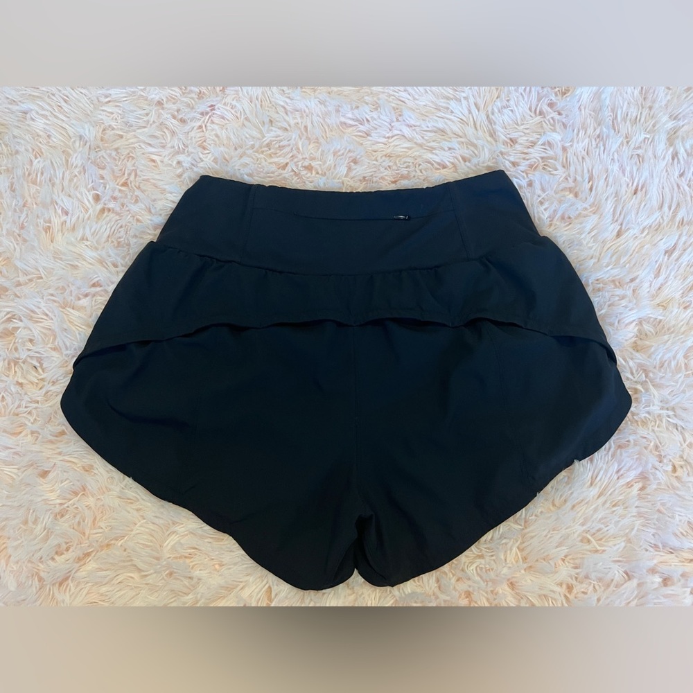 The Gym People | Black High Waisted Athletic Shorts | Pockets, Quick Dry - Picture 6 of 8